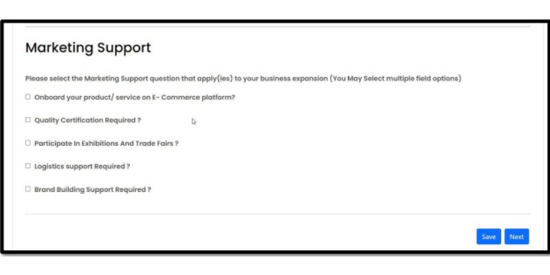 Marketing Support