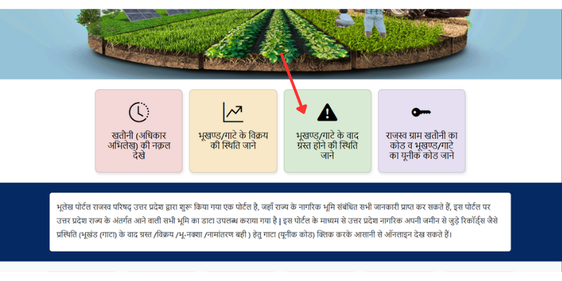 Up bhulekh plot